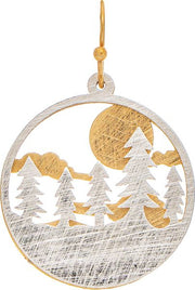 Alpine Skyline Cutout Earrings