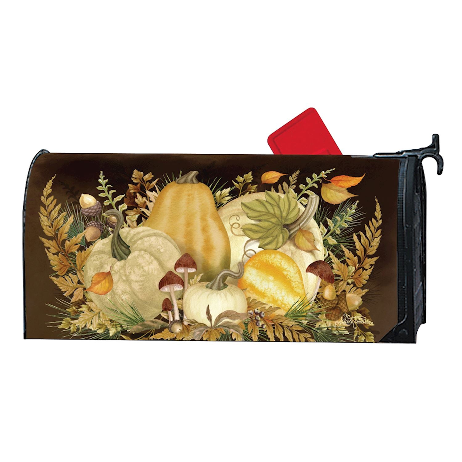 Fall Mailbox Wrap (7-Styles)