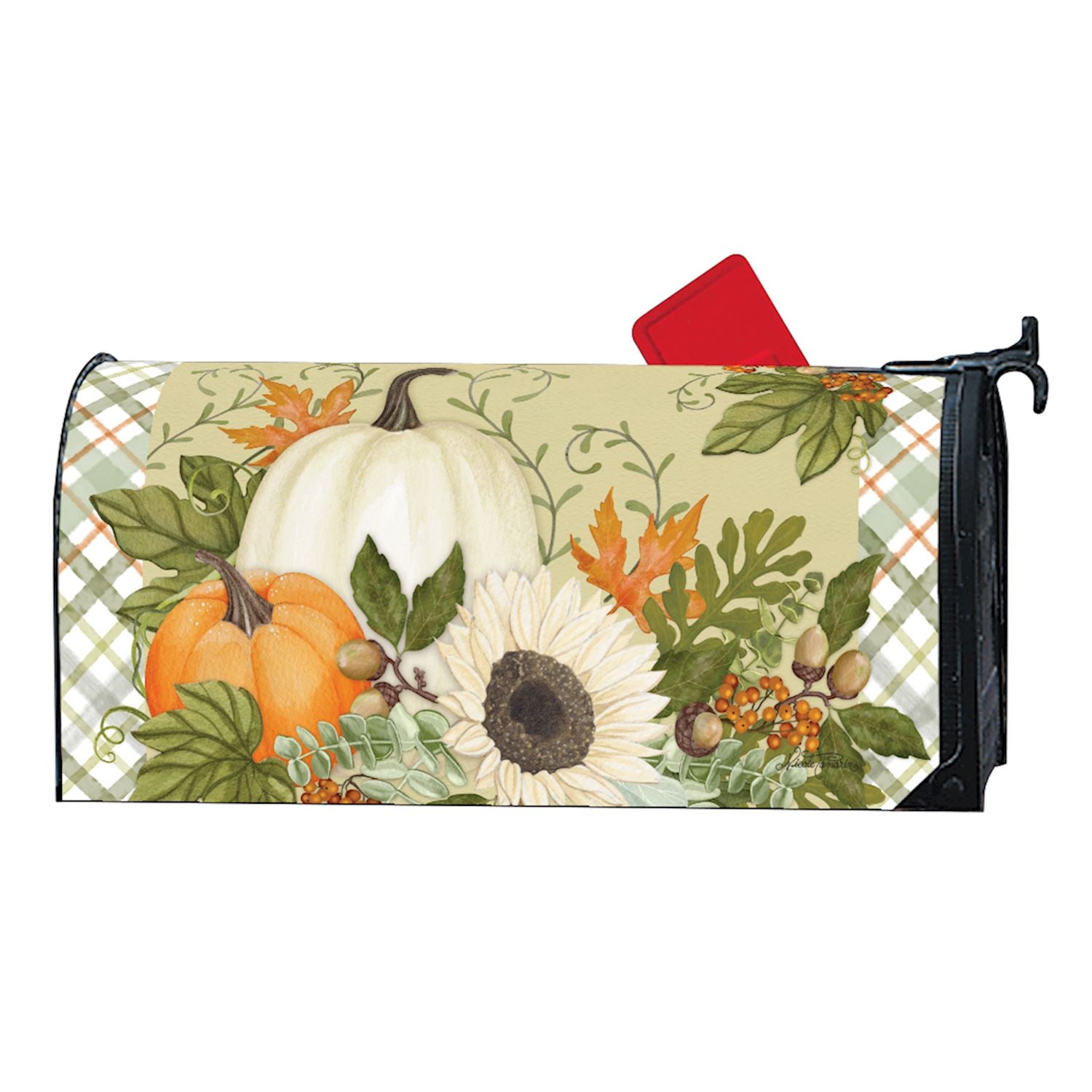 Fall Mailbox Wrap (7-Styles)