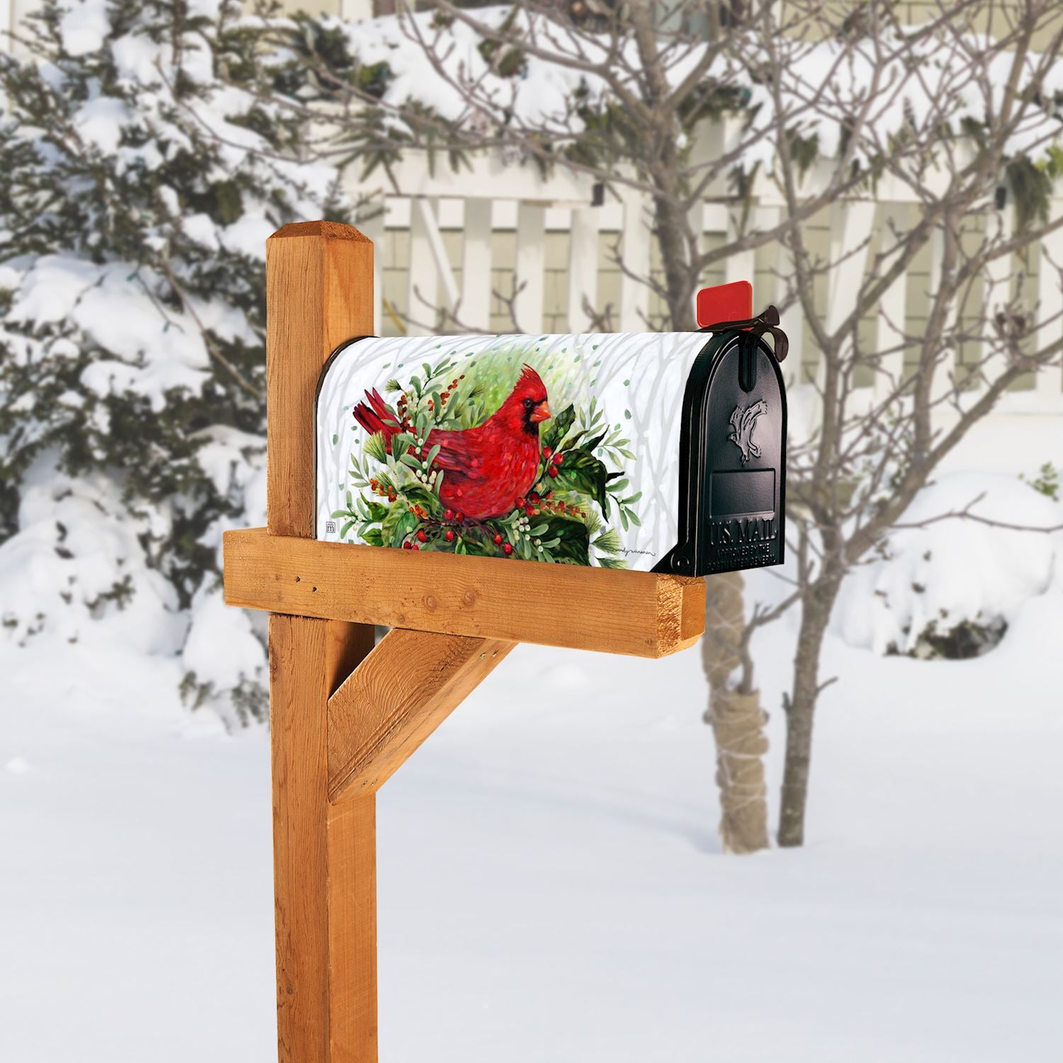Christmas Mail Box Wrap (7-Styles)