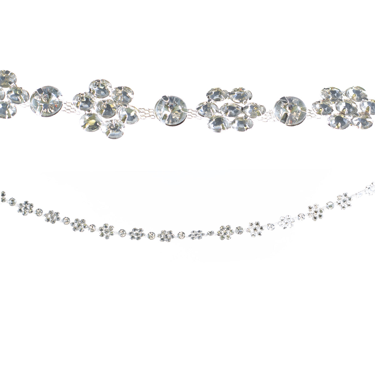 3 ft Crystal Snow Garland