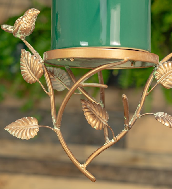 Hanging Metal Porcelain Birdhouse (2-Styles)
