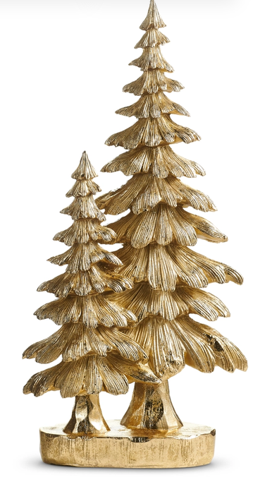 19" Golden Spruce Tree Grove