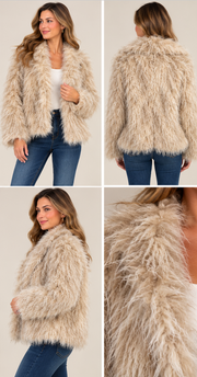 Alpine Luxe Shag Jacket By: Mystree