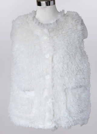 Reversible Fur Lined Pocket Vest