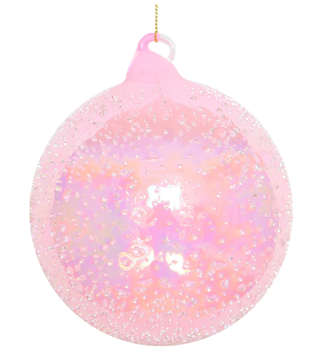 120MM Beaded Glass Ball Ornament By: Jim Marvin (3-Colors)