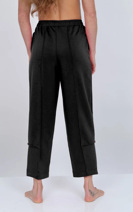 Crop Knit Pant w/ Peal By: Lior