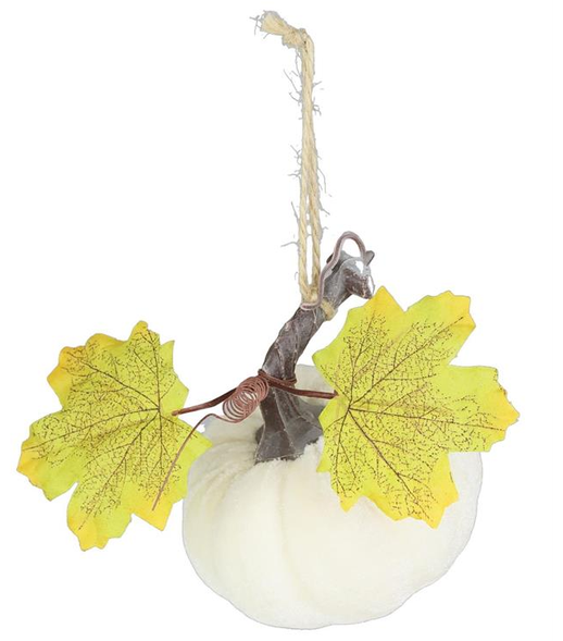 4" Velvet Heirloom Pumpkin (3 Colors)