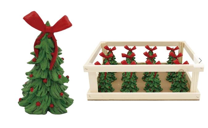 Christmas Tree with Bow (3 Sizes)