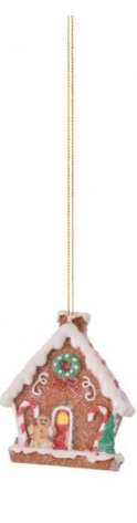 Sugar & Spice Gingerbread House Ornament (3-Styles)