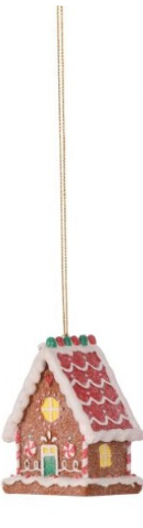 Sugar & Spice Gingerbread House Ornament (3-Styles)