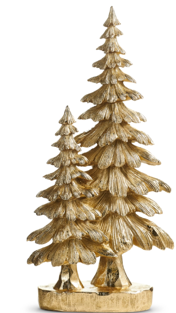 19" Golden Spruce Tree Grove