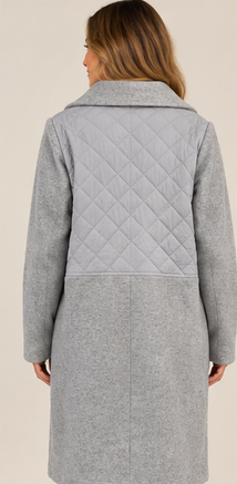 Winter Ridge Quilted Coat By: Mystree (2-Colors)