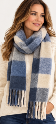 Multicolor Woven Scarf (2-Colors)