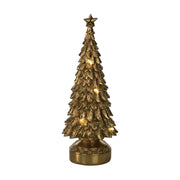 LED Gold Leaf Christmas Tree (2-Sizes)