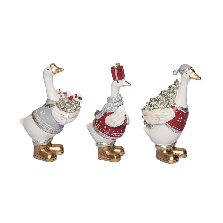 Set of 3 Merry Little Geese