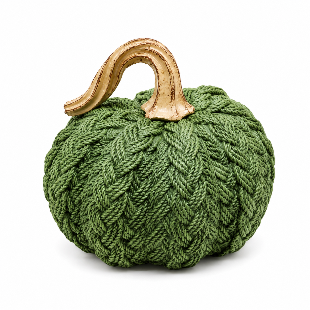 Resin Woven Harvest Pumpkin (3 Colors)