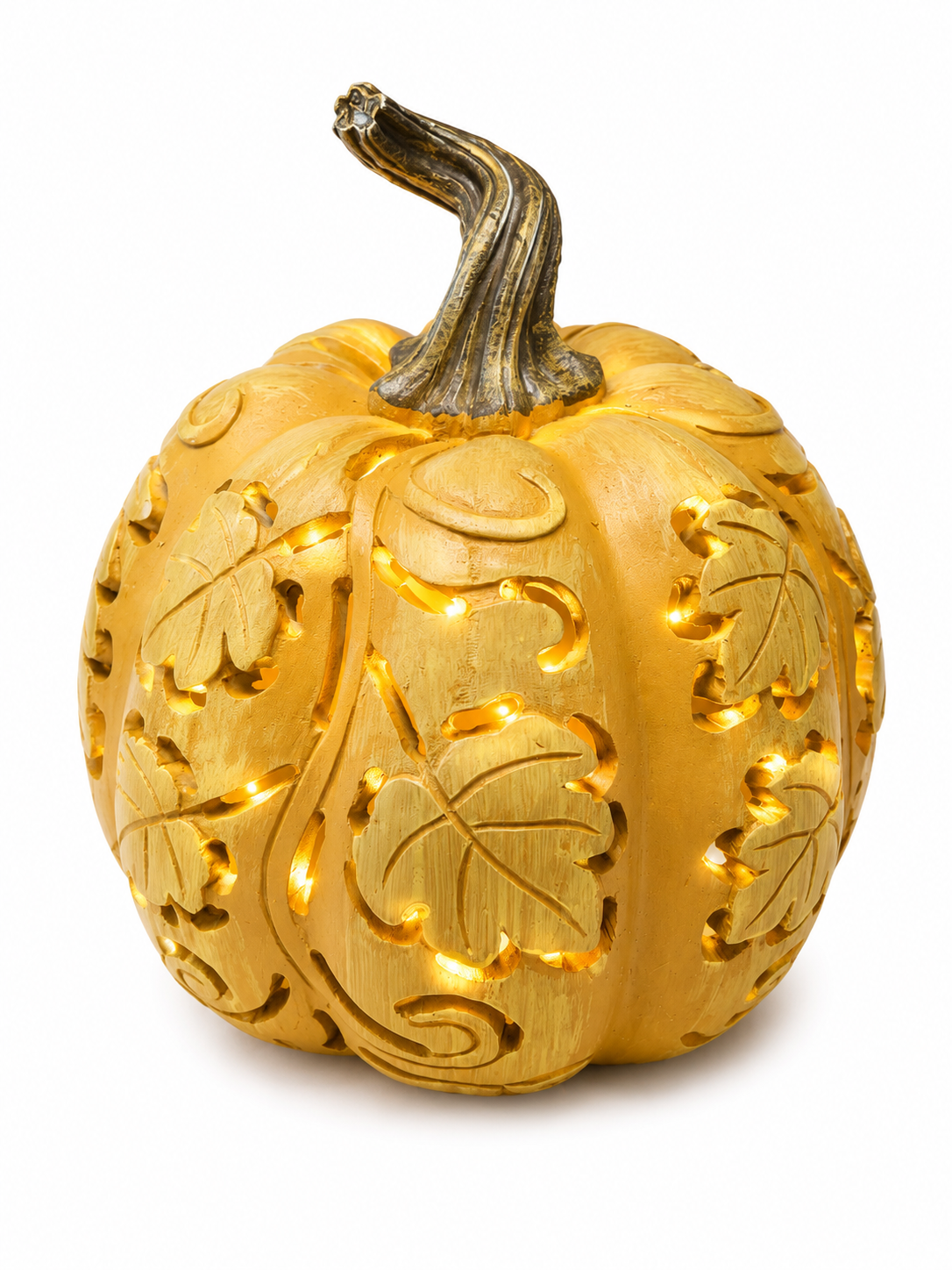 LED Leaf Pattern Pumpkin (3 Colors)