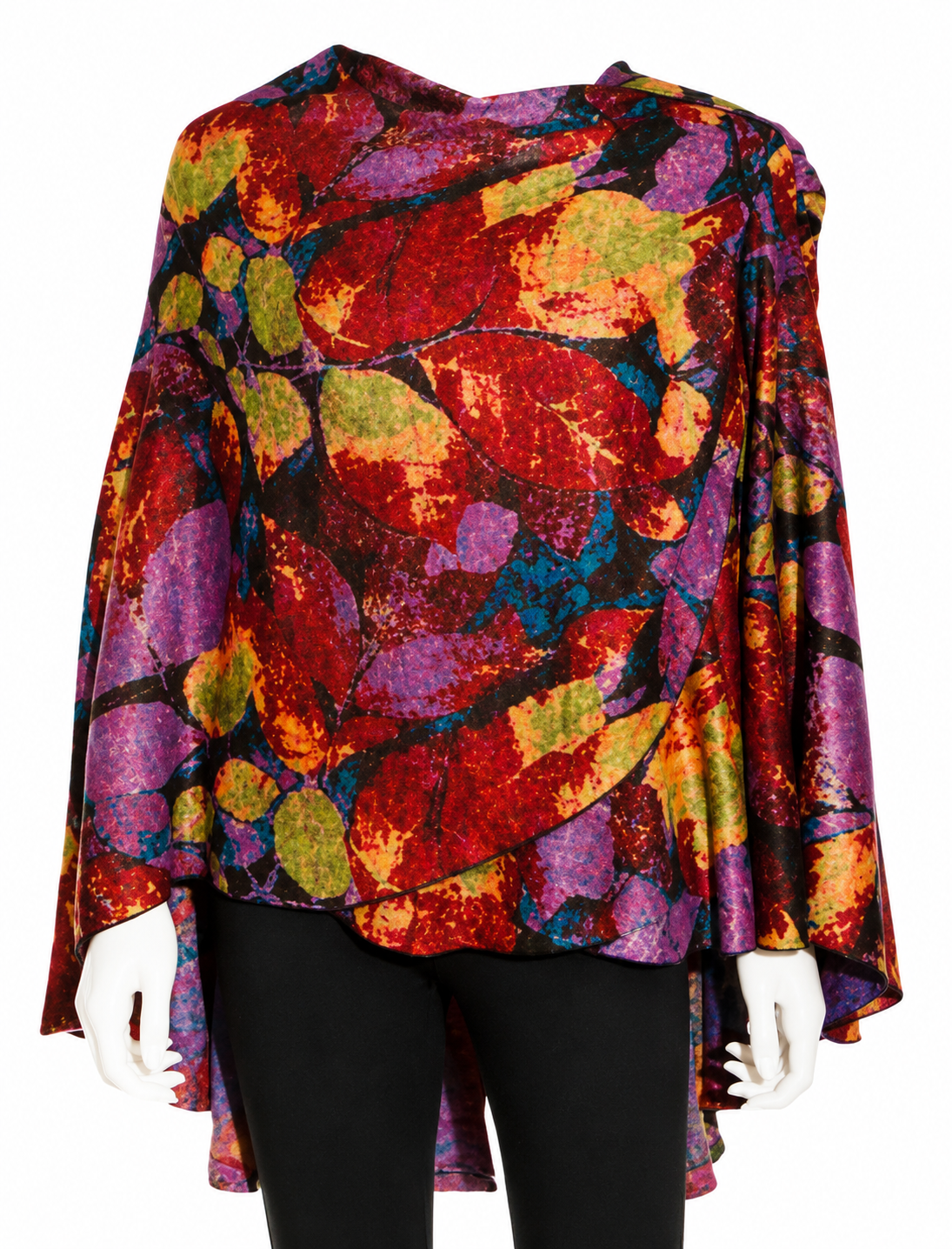 Reversible Cashmere Buckle Slide Wrap (6-Colors)