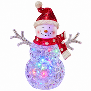 12" LED Acrylic Snowman (2 Styles)