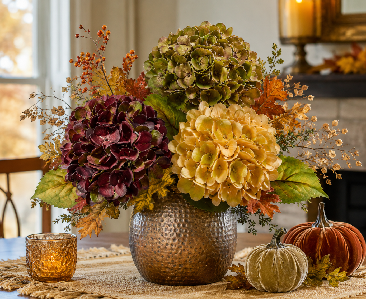 "Just Cut" Autumn Hydrangea (3 Colors)