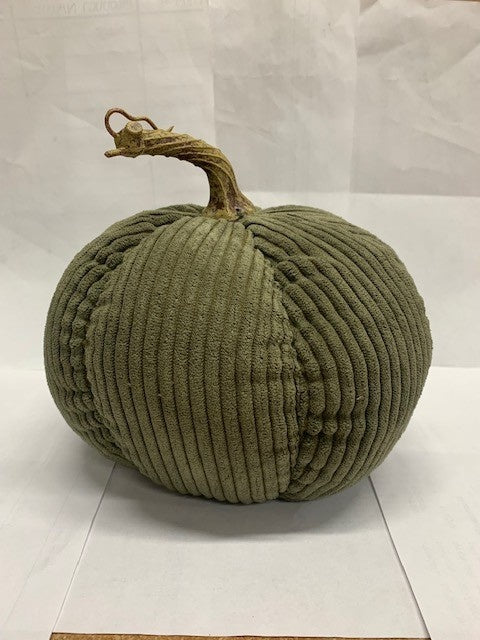 Harvest Corduroy Pumpkin (2-Sizes)