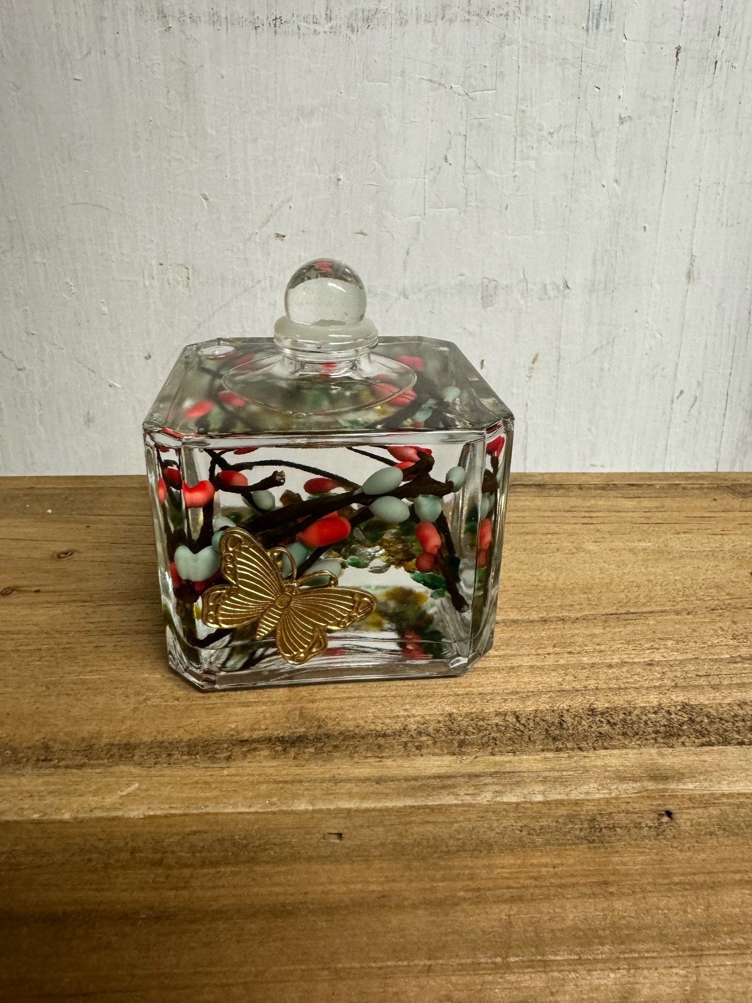 Butterfly Berry Cube Lifetime Oil Candle