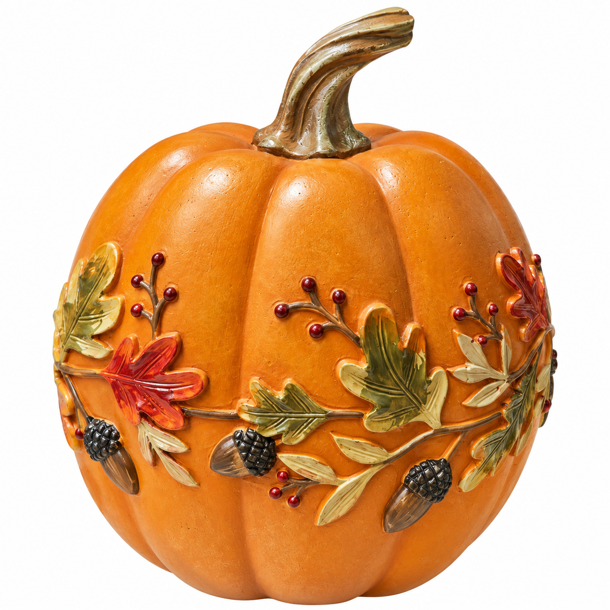Pumpkin with Acorn Vine (3 Colors)