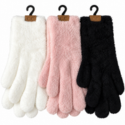 Plush Terry Chenille Gloves (3-Colors)
