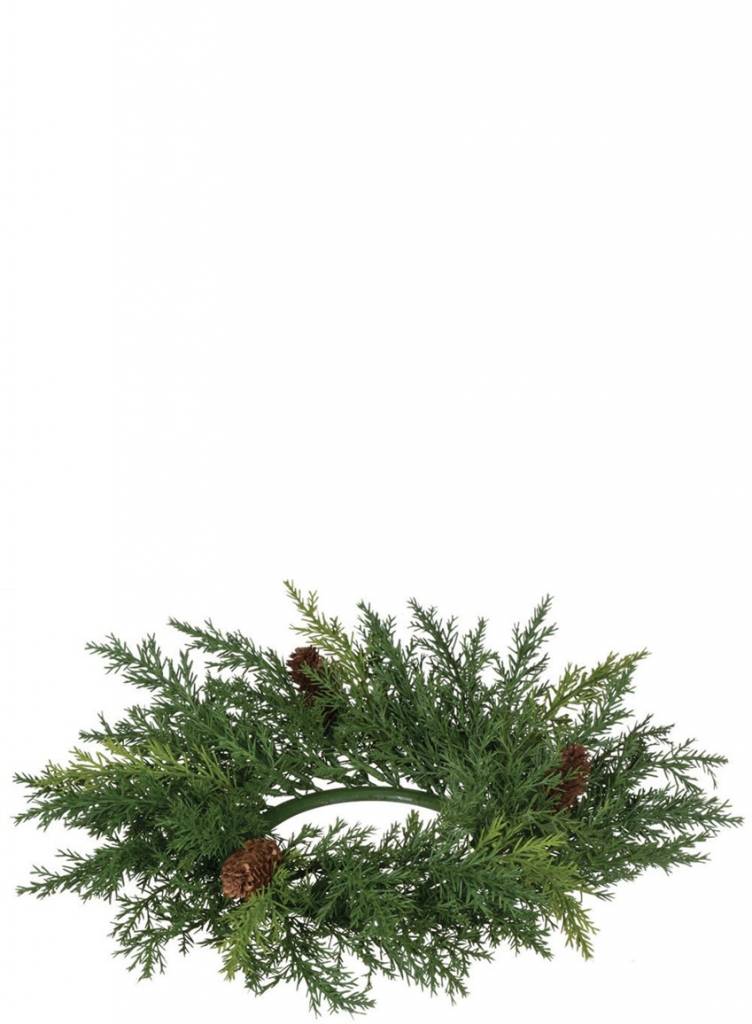 Arborvitae Candle Ring