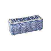 Garden Row Arranger Vase Blue