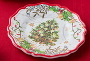 Melamine Christmas Tree Candle Saucer
