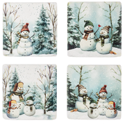 Set of 4 Snowy Day Coasters