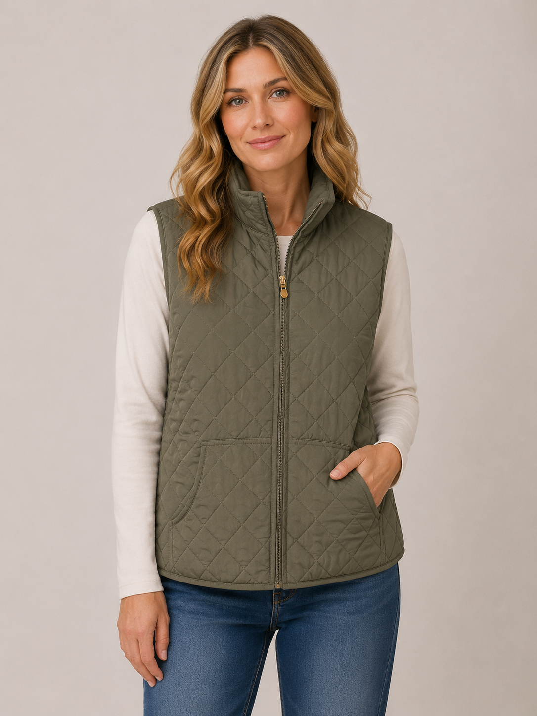 Quilted Cassie Vest (2 Colors)
