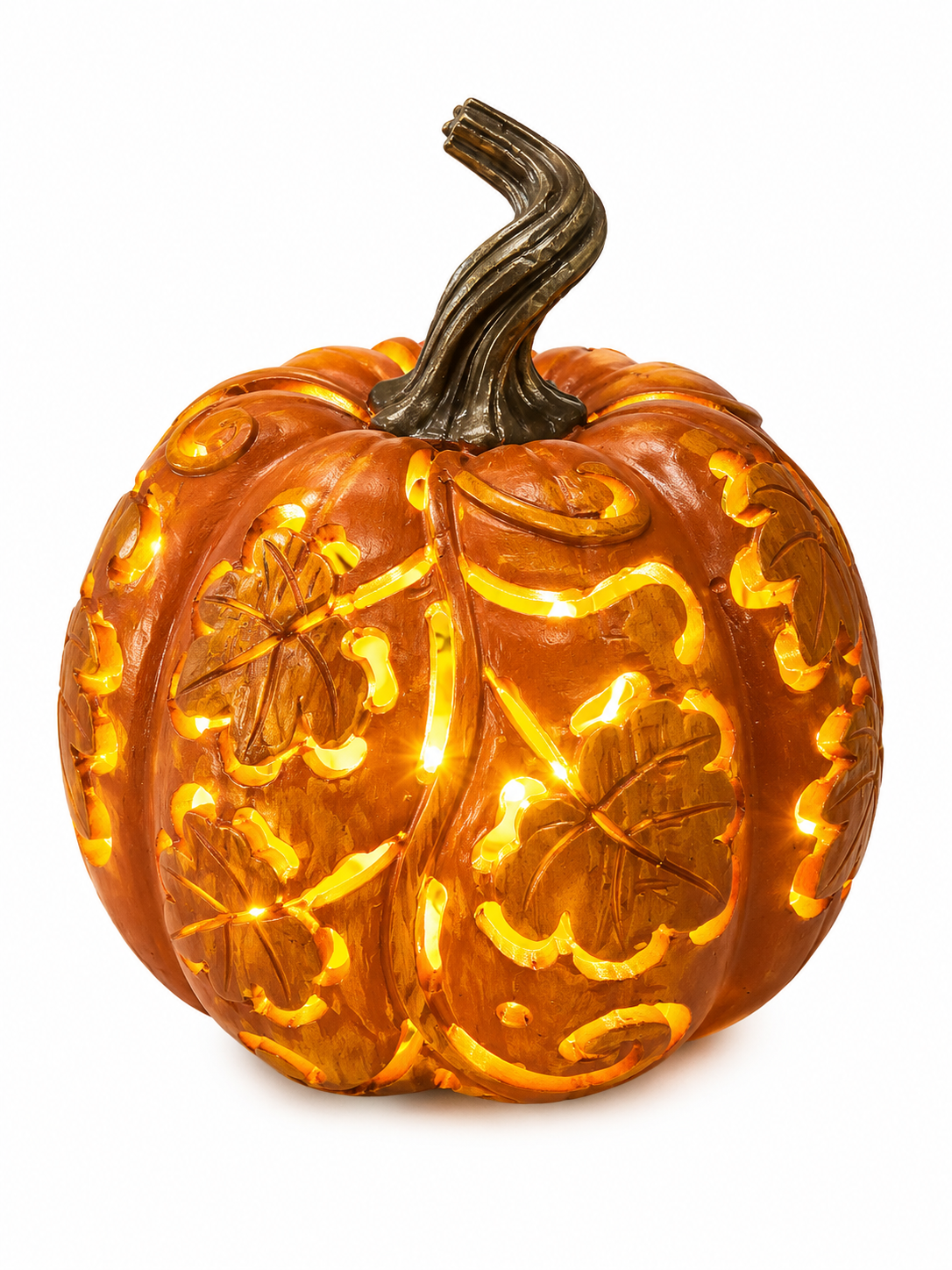 LED Leaf Pattern Pumpkin (3 Colors)