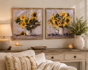 Bouquet of Sunflowers Canvas Print (2-Styles)
