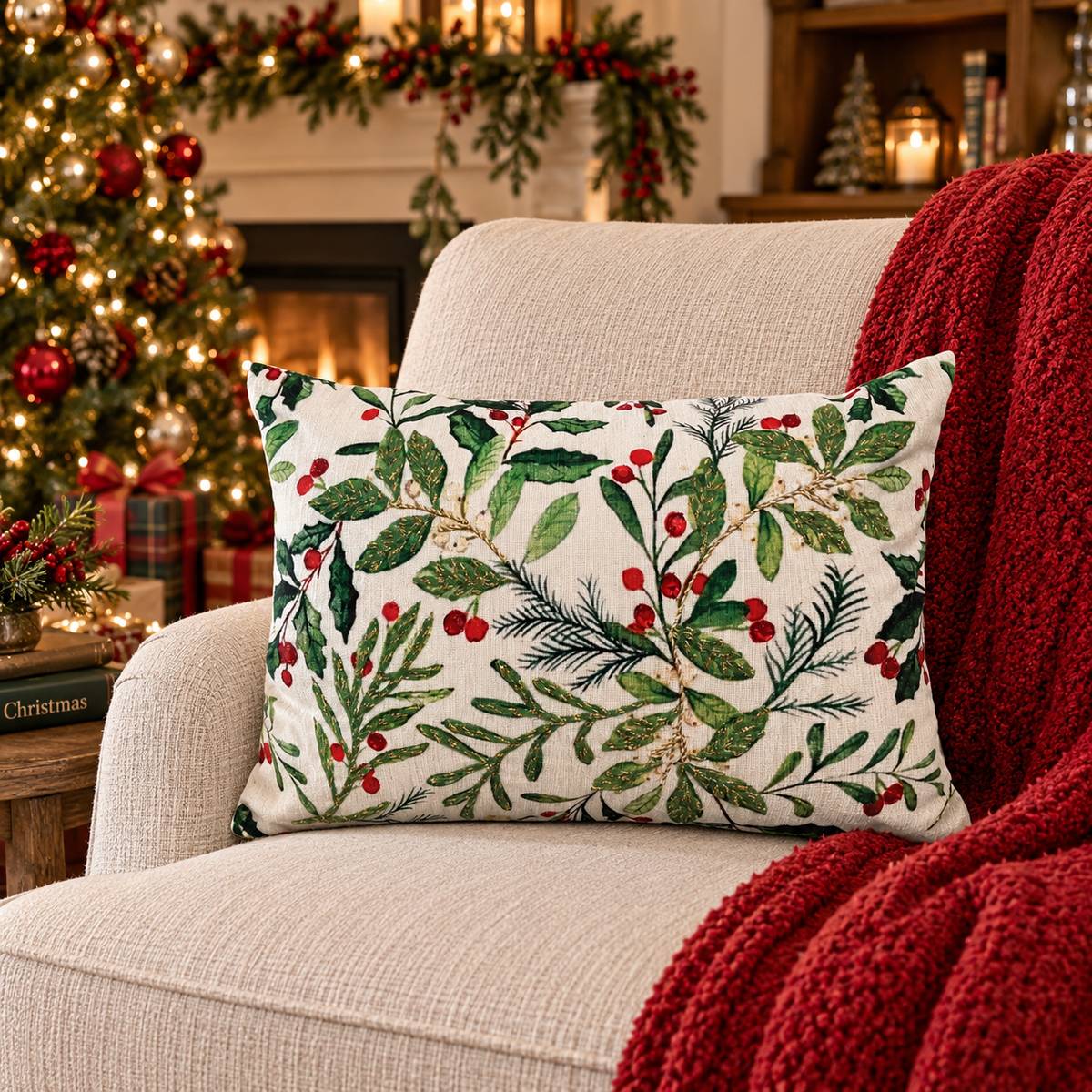Jeweled Holly Berry (4-Styles)