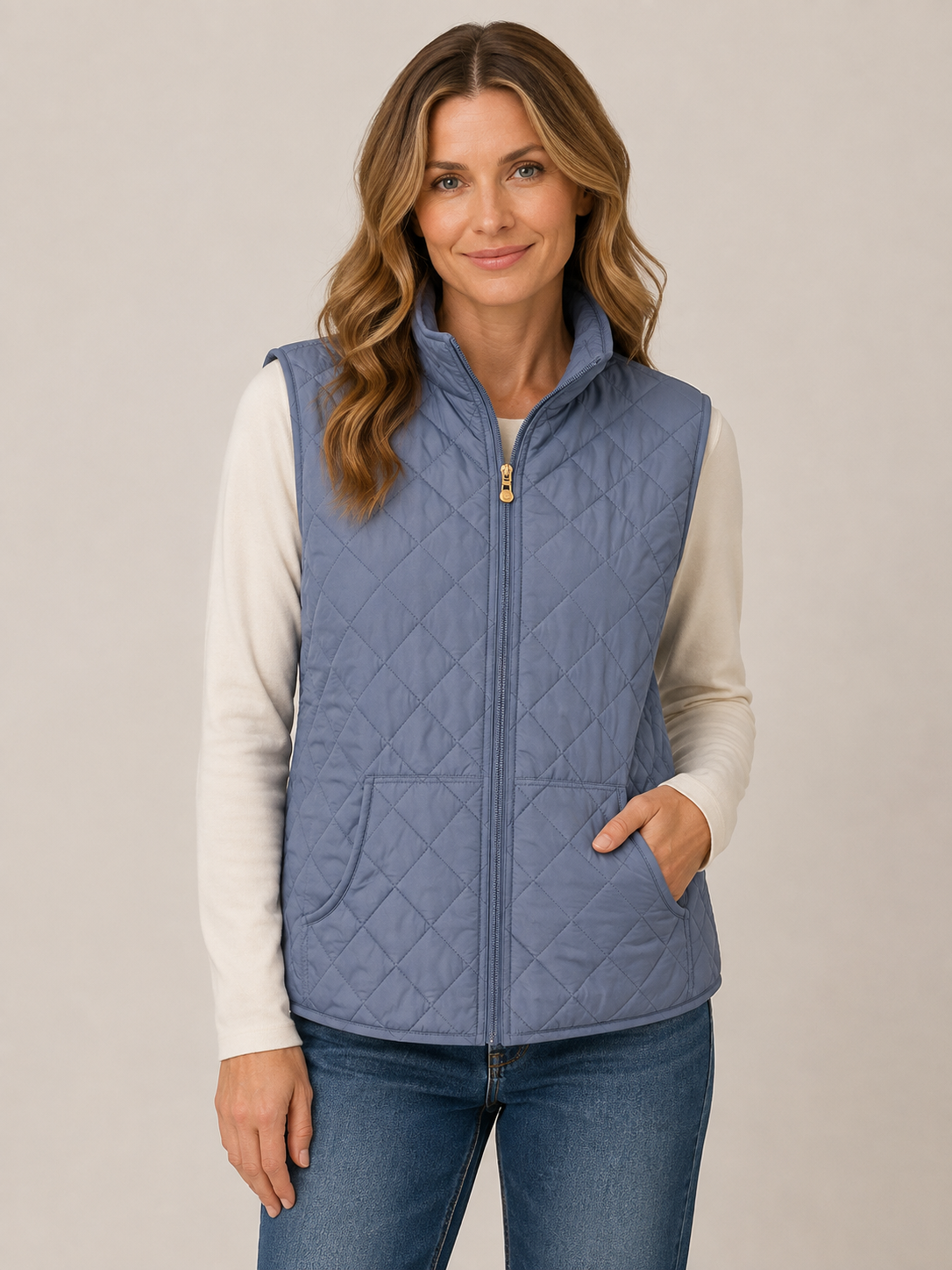 Quilted Cassie Vest (2 Colors)