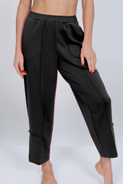 Crop Knit Pant w/ Peal By: Lior