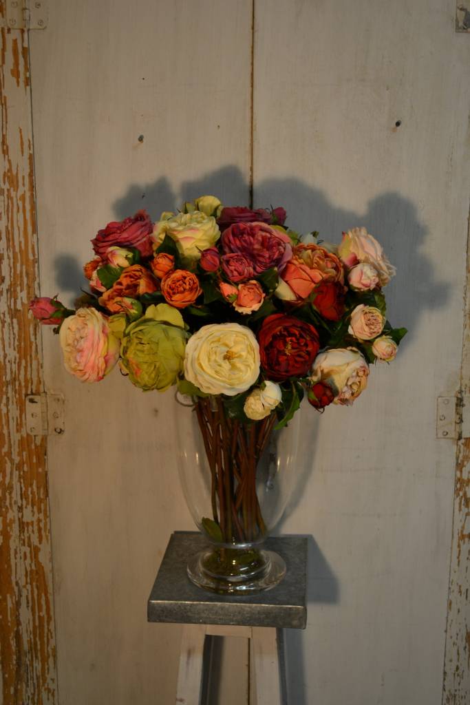 English Rose Bloom (4-Colors)