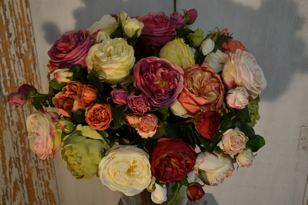 English Rose Bloom (4-Colors)