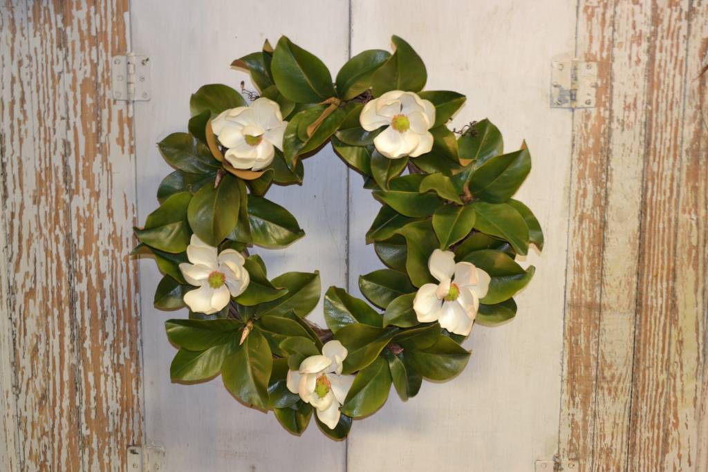 Custom Magnolia Wreath