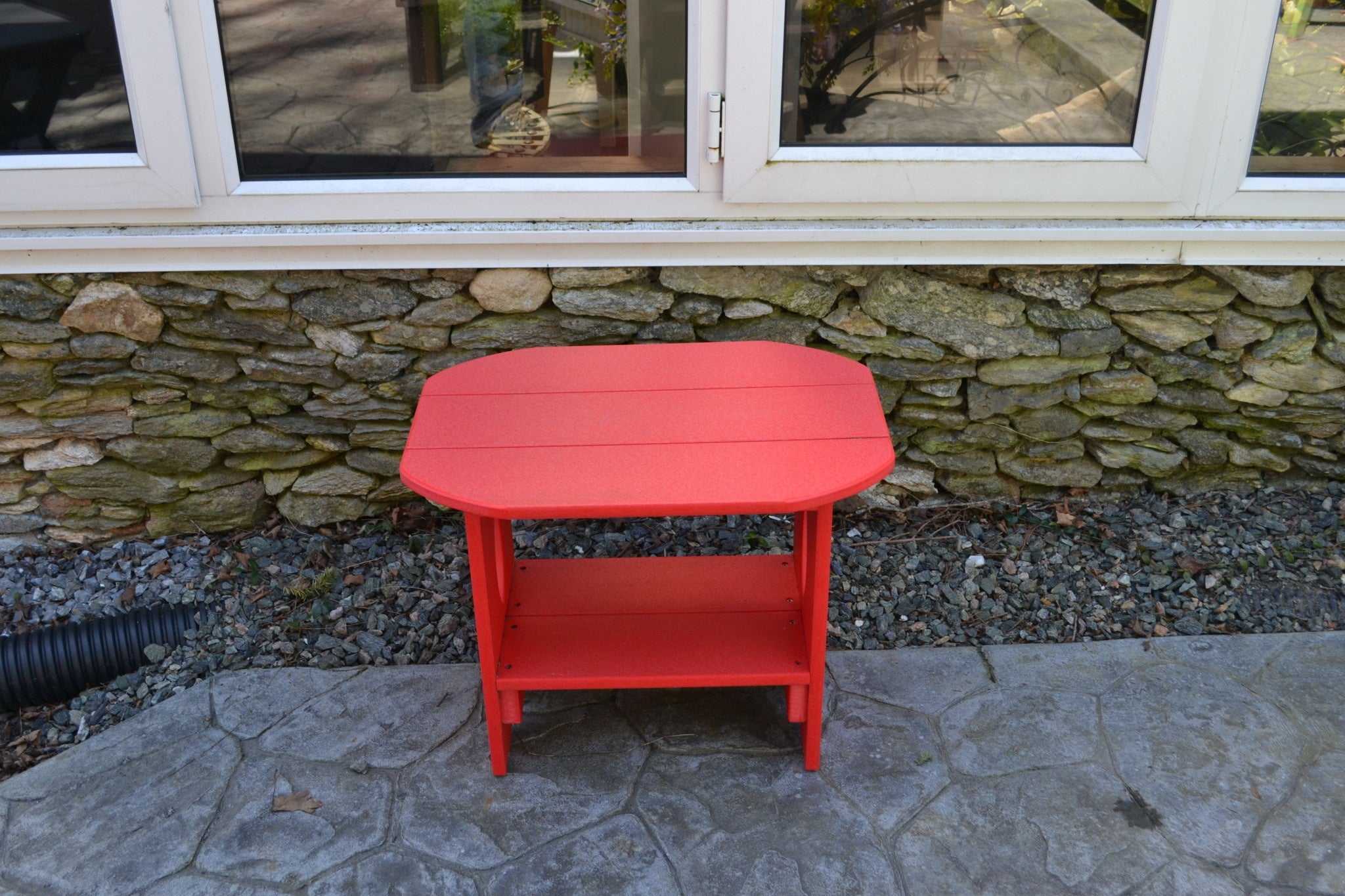 Outdoor Oval End Table