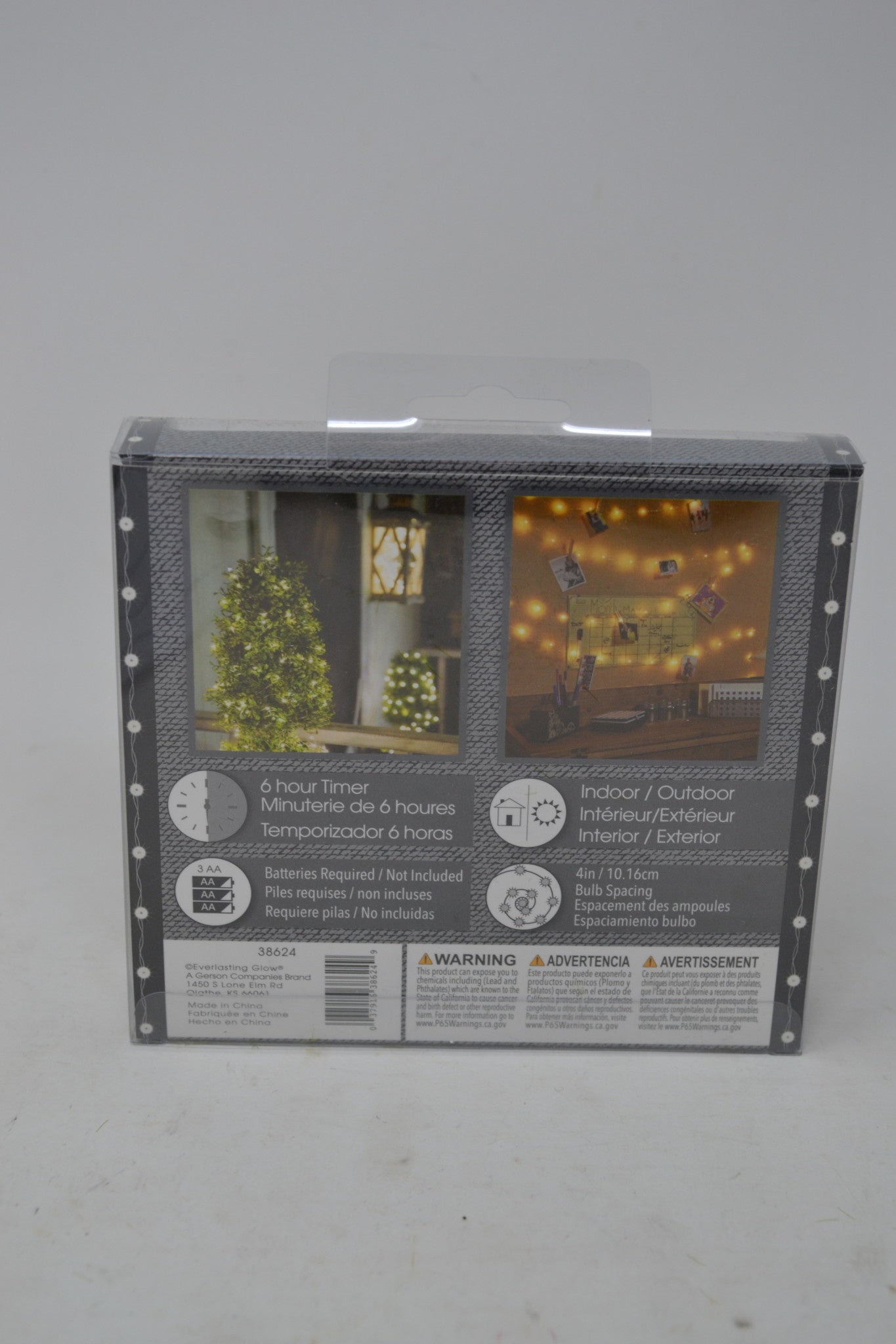 20' LED String Lights Battery