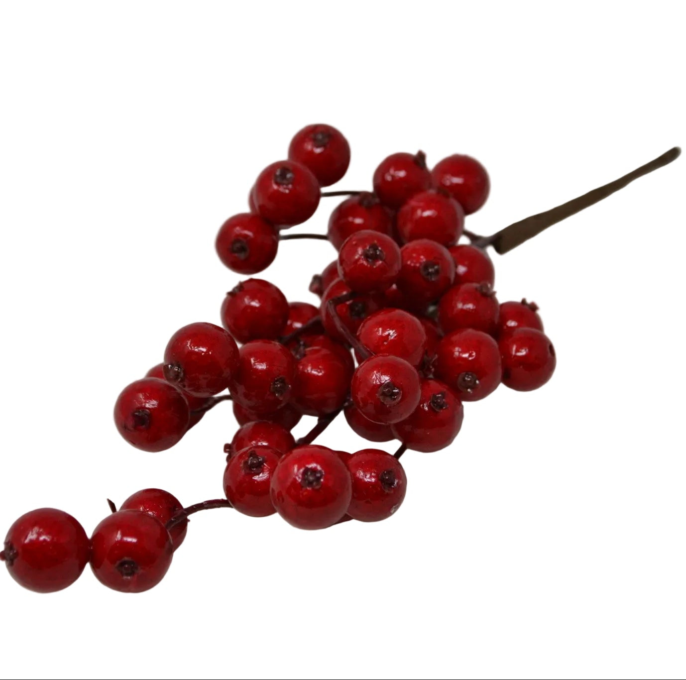 12" Red Mini Crabapple Pick