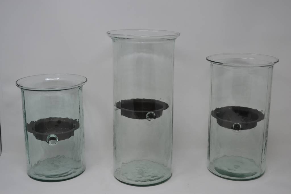 Glass Hurricane (3 Sizes)