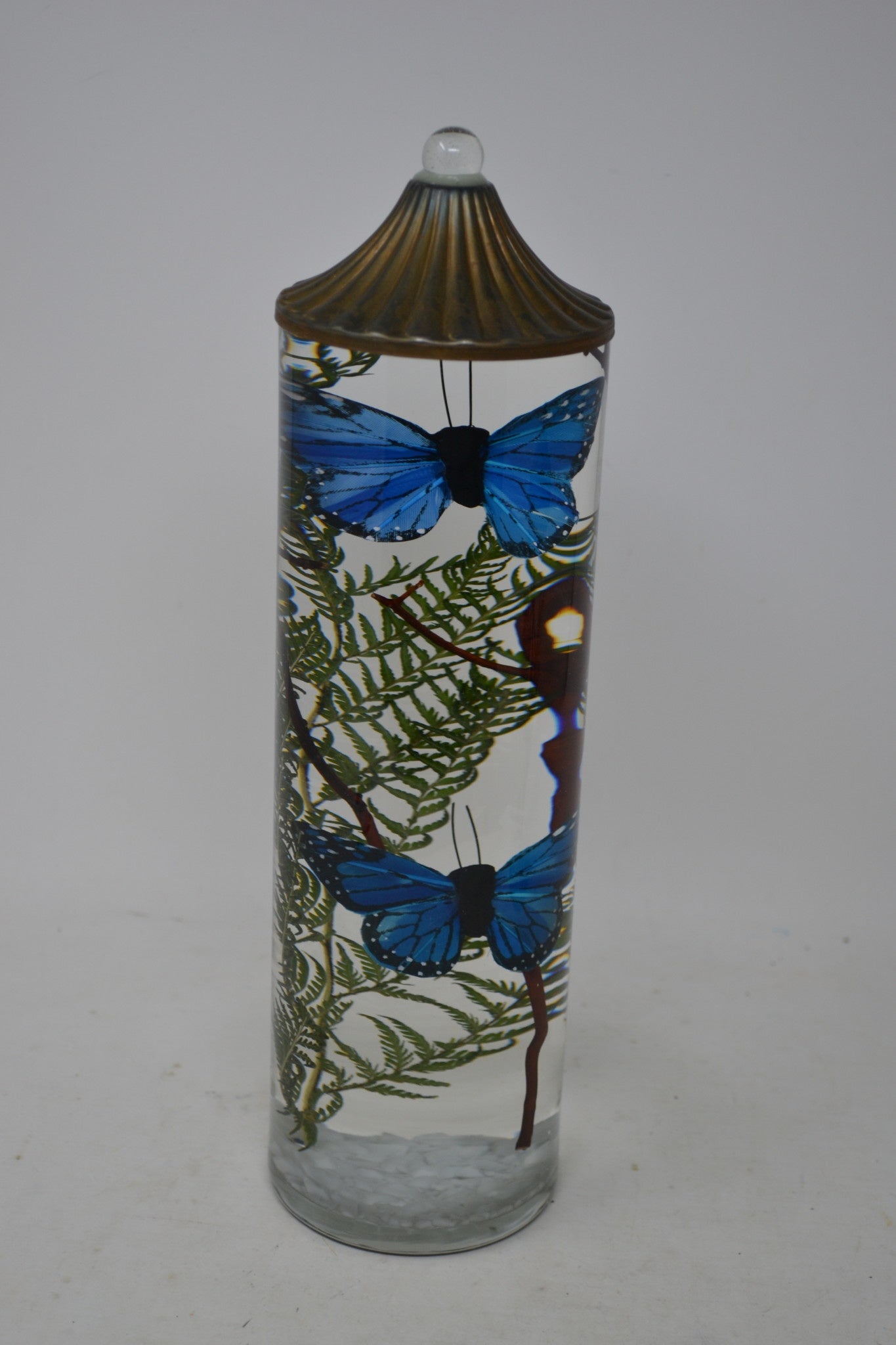 Blue Butterfly Lifetime Oil Candle (3-Styles)