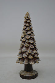 Iced Pine Cone Tree (2-Sizes)