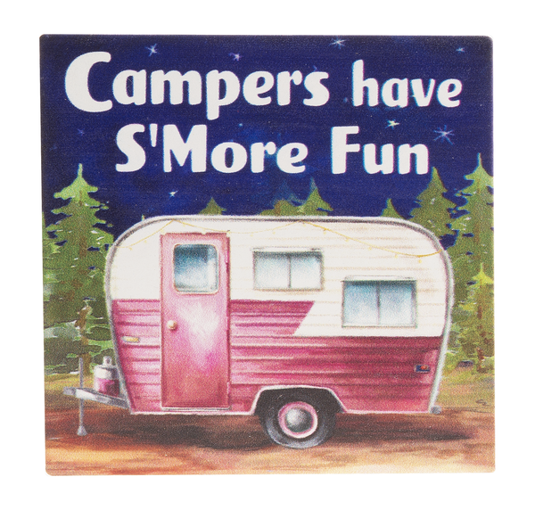 Rectangular Glamping Magnet (12-Styles)
