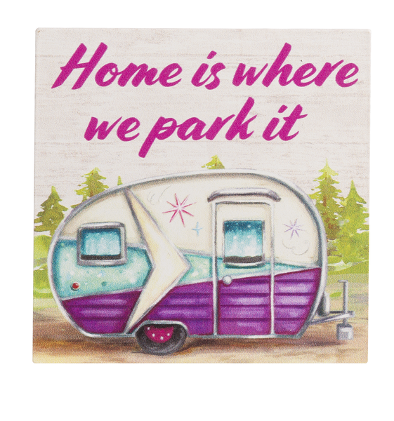 Rectangular Glamping Magnet (12-Styles)